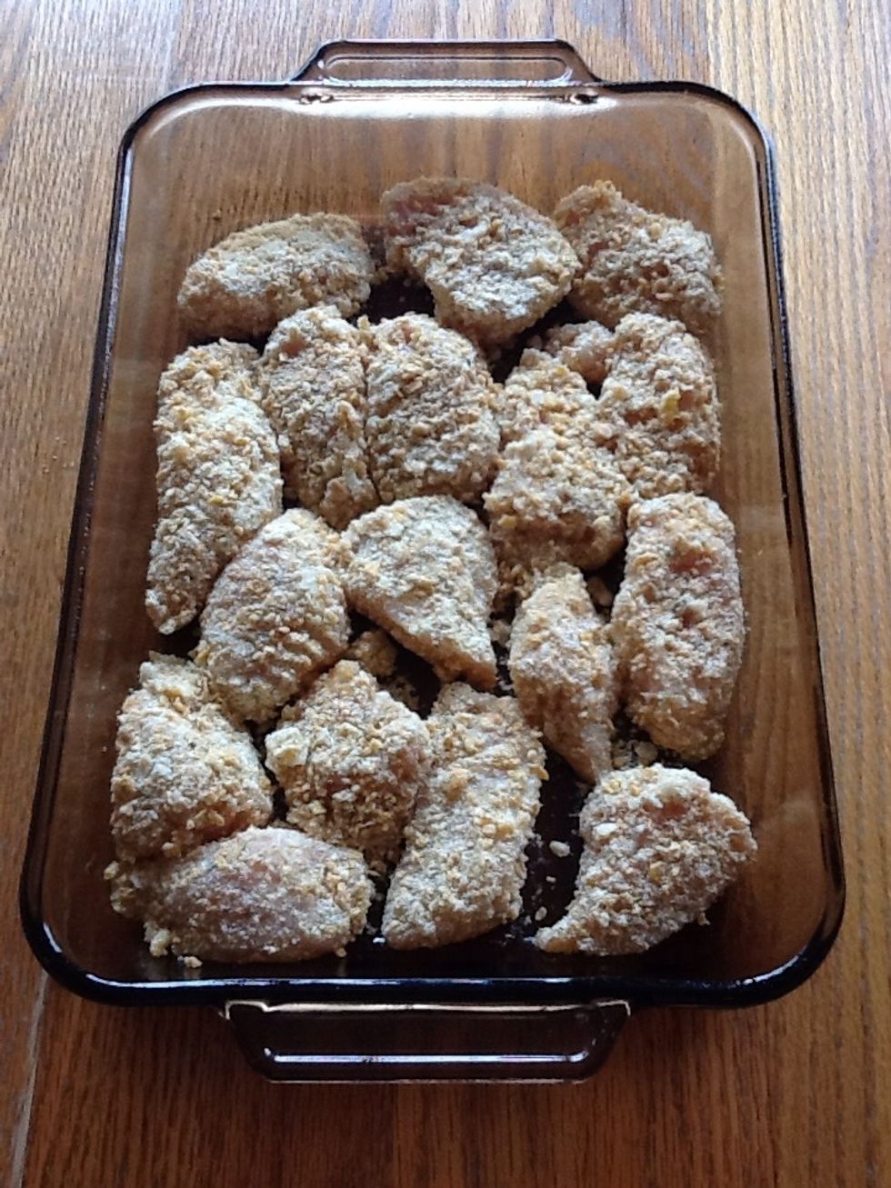 Place dish in the oven for 45 minutes.