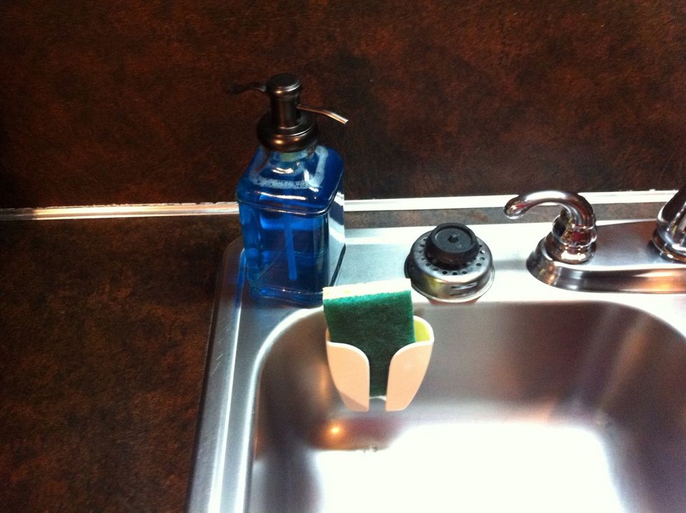 Place drain stopper.