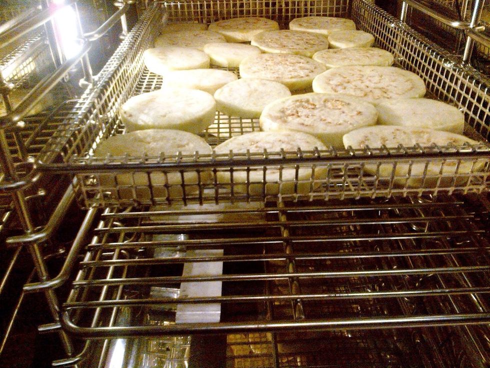 Place eggplant into the CT Express Combi oven to smoke.