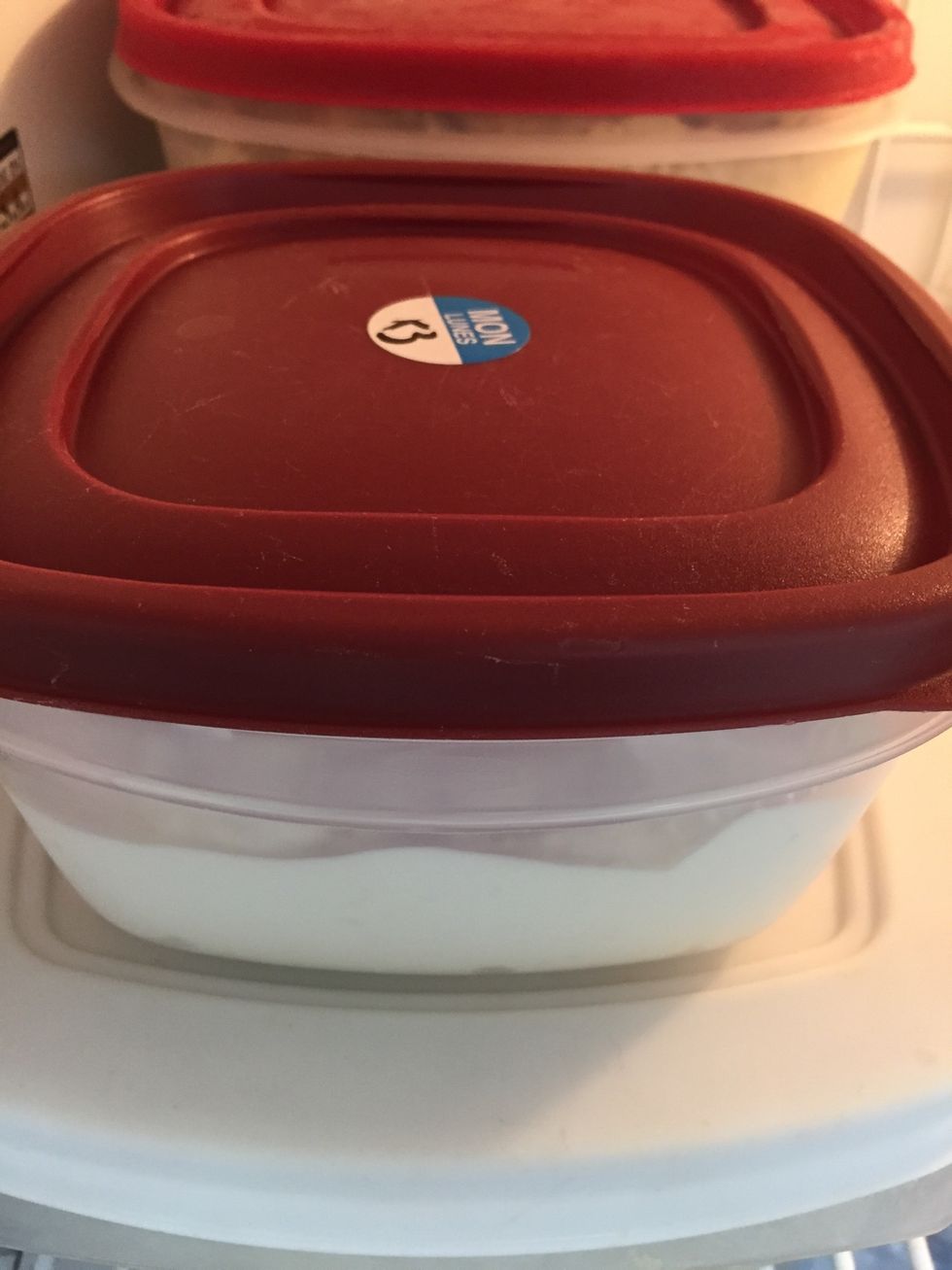 Place ice cream in freezer until ready to use.