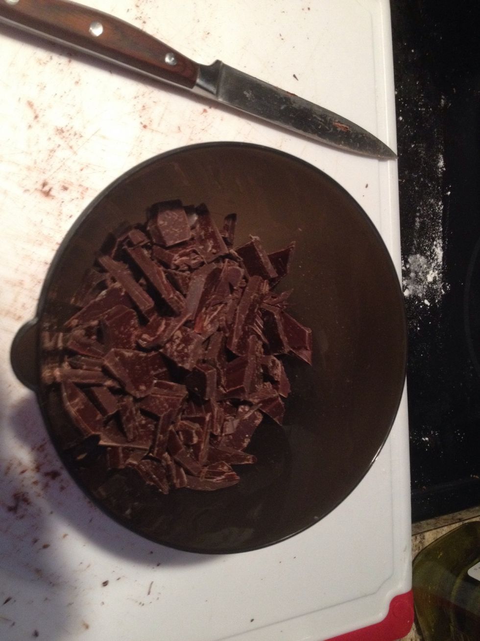 Place in a bowl and place to the side