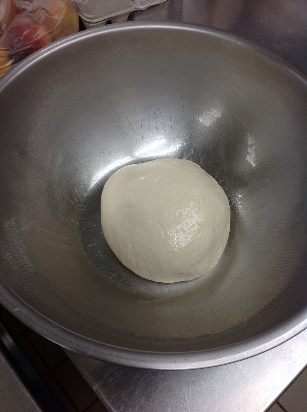 Place in a greased bowl to rise.