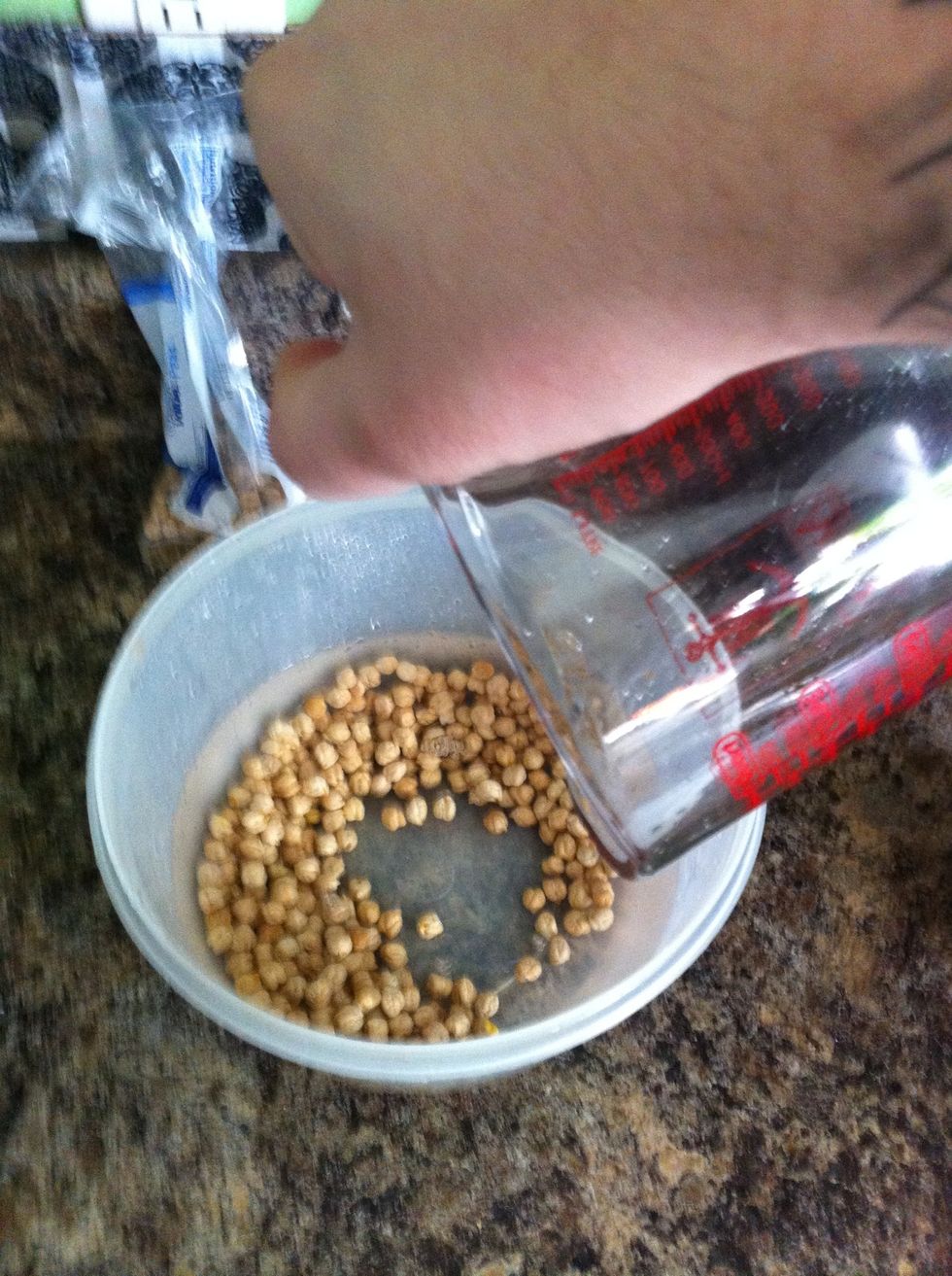 Place in a large bowl & cover