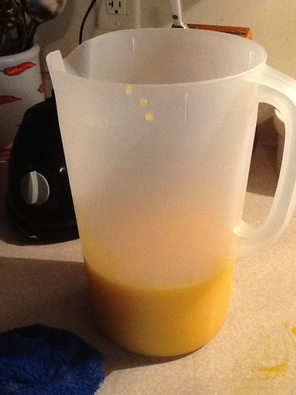 Place in a pitcher and more water to fill it up