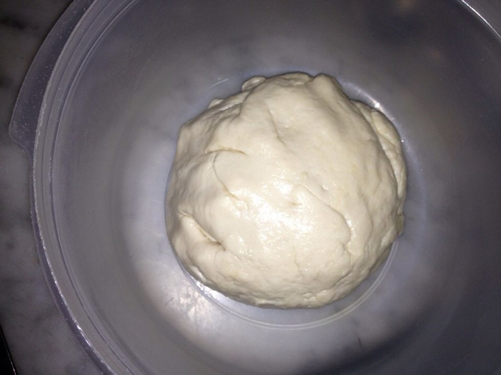 Place in an oiled bowl ..