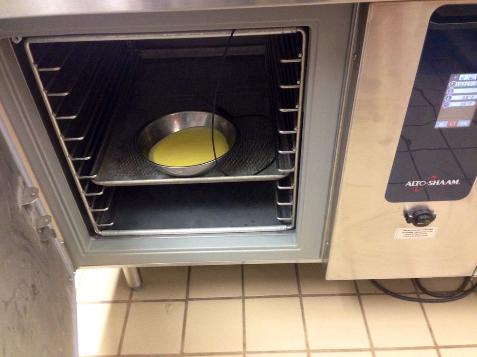 Place in blast chiller until ready to use