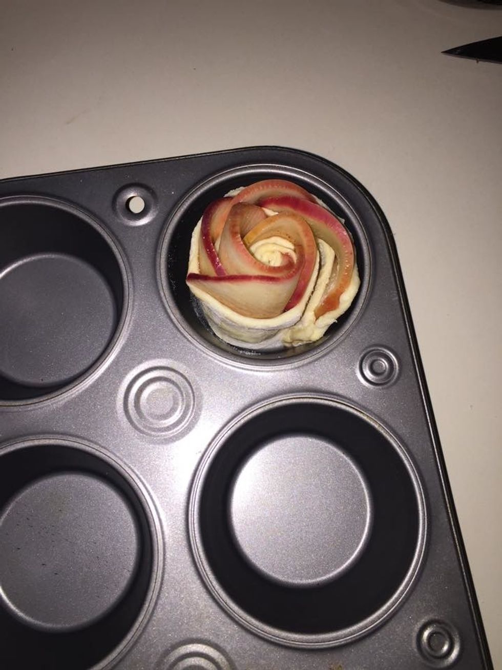 Place in cupcake pan.