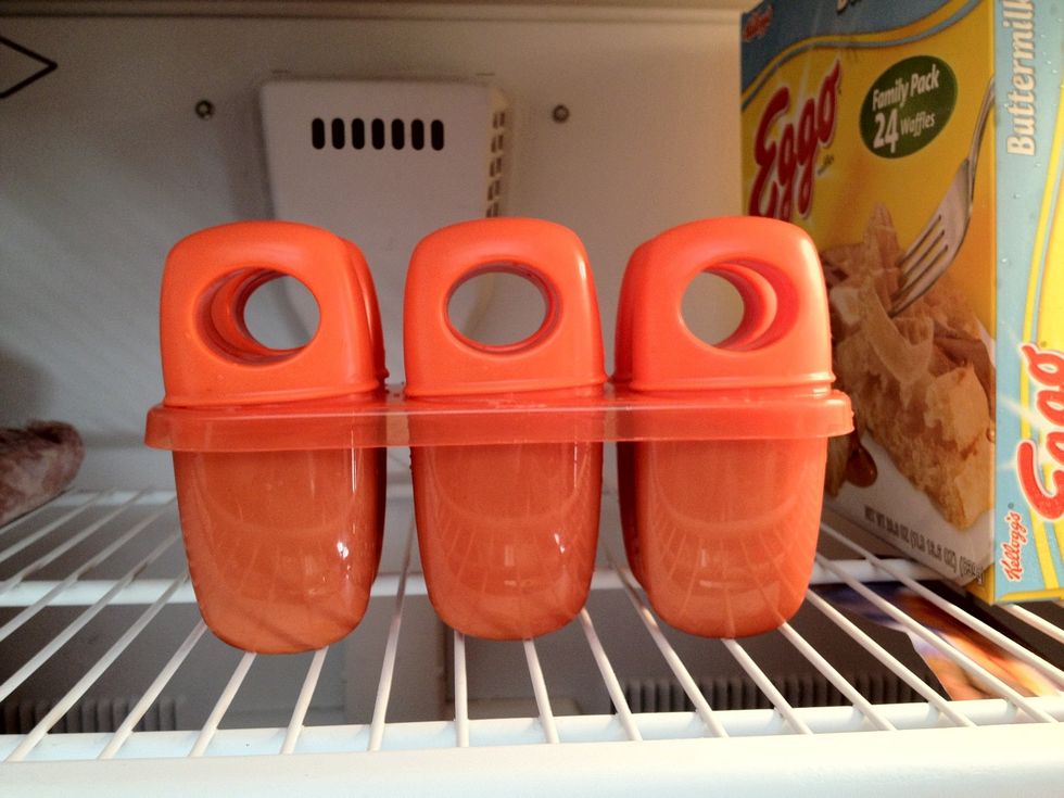 Place in freezer for a few hours