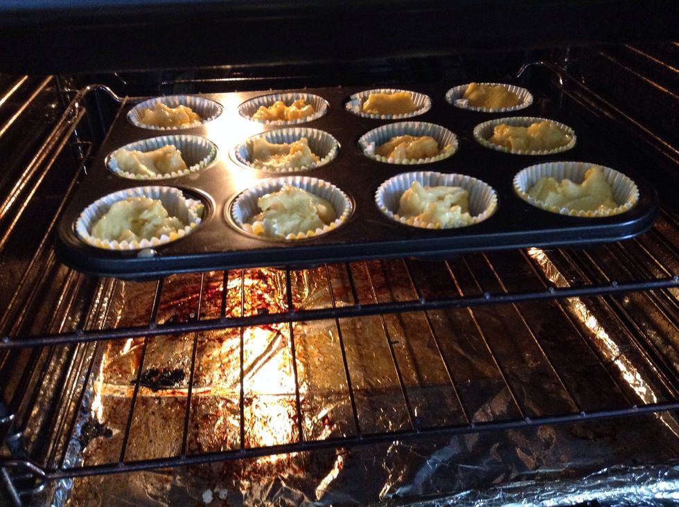 Place in hot oven
