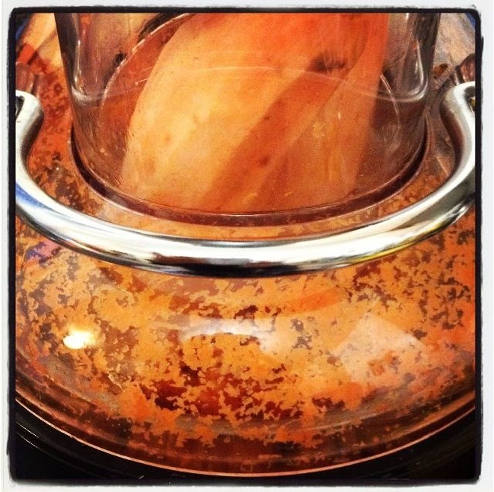 Place in juicer to extract the juice.