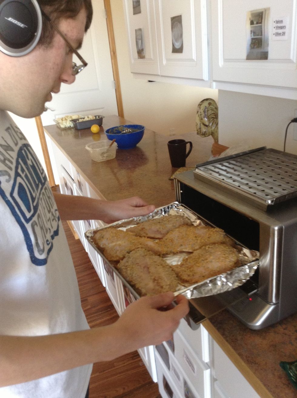 Place in oven an bake for 30 minutes