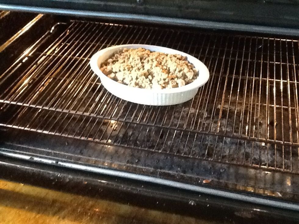 Place in oven and bake for approx. 30 mins .