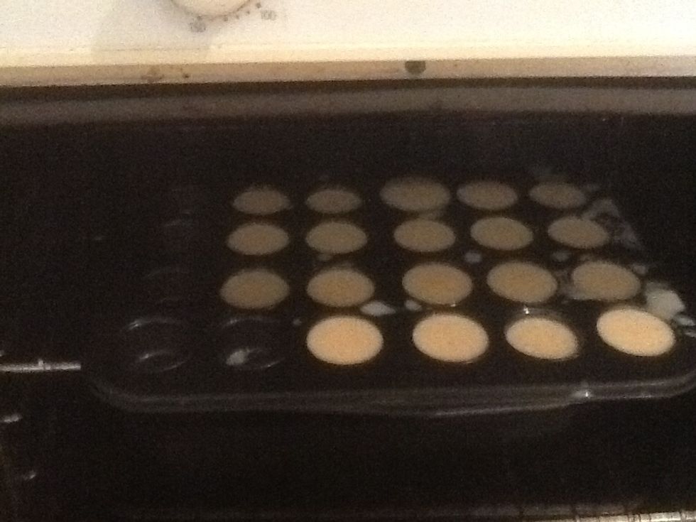 Place in oven and cook for 15 to 20 mins