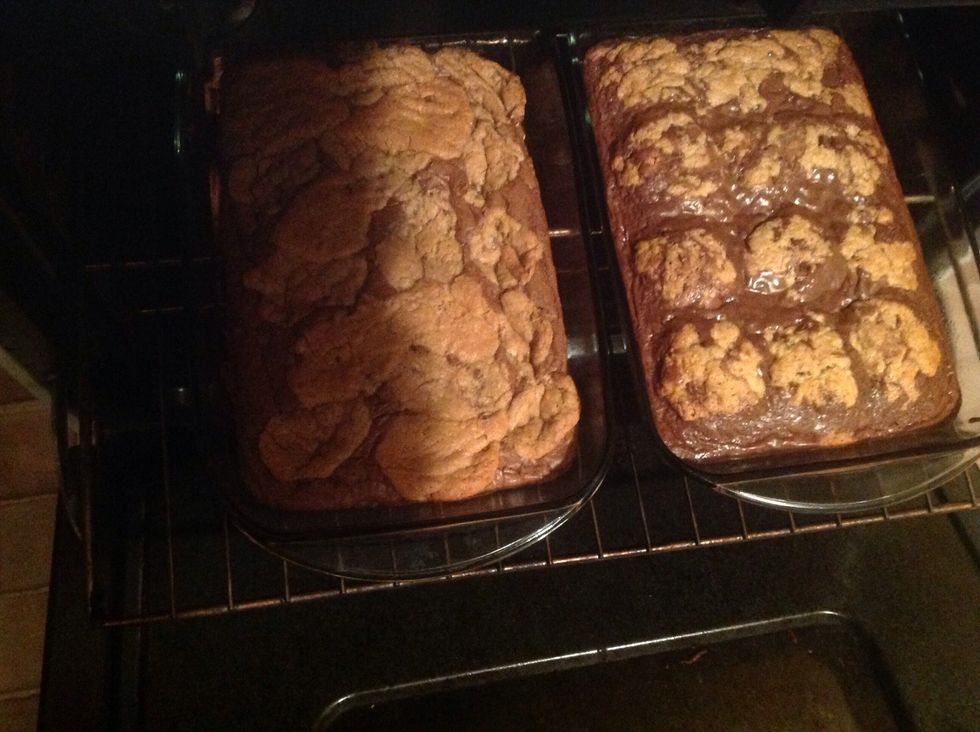 Place in oven at 325 degrees for 50 minutes
