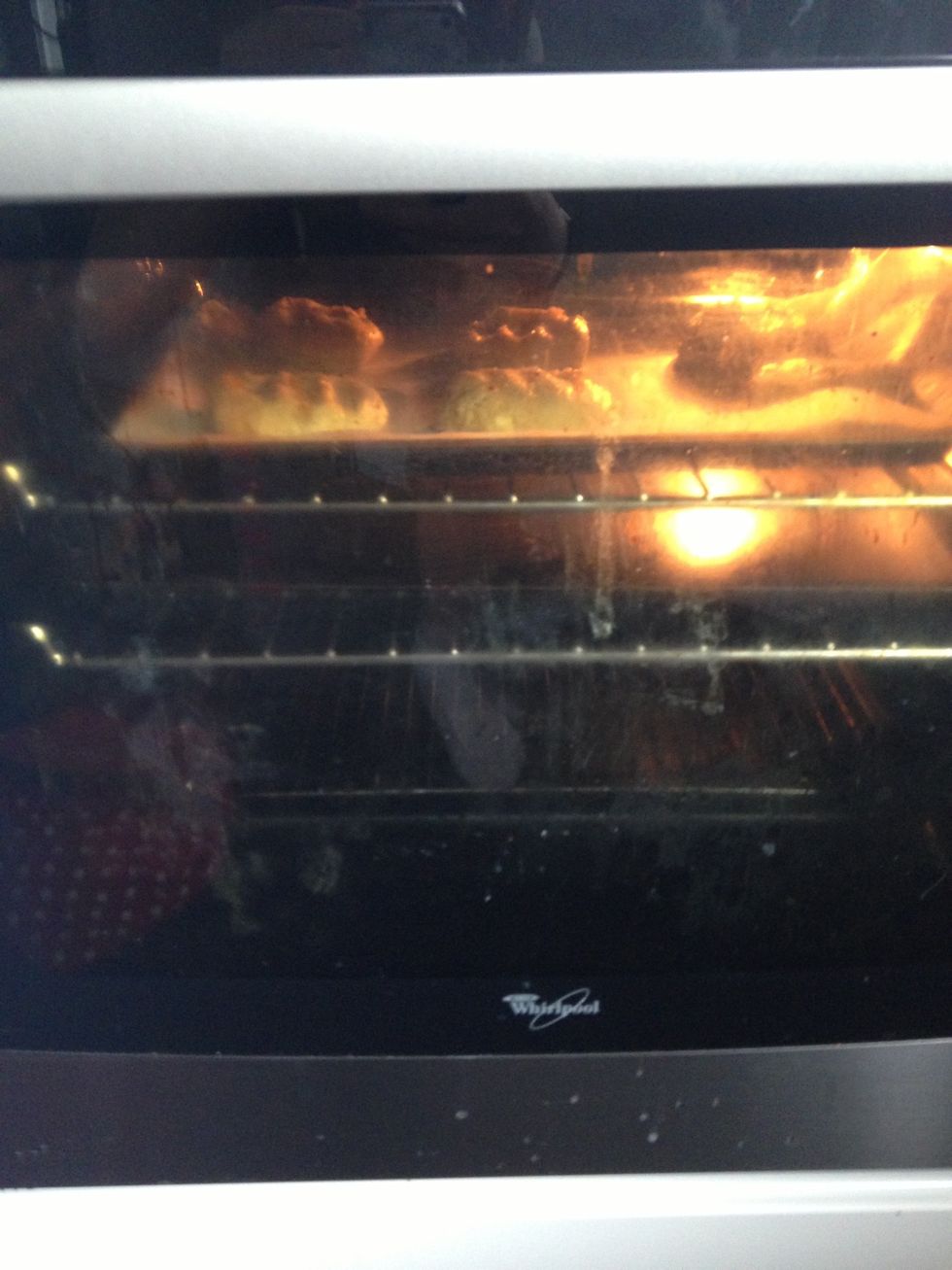 Place in oven for 15 mins