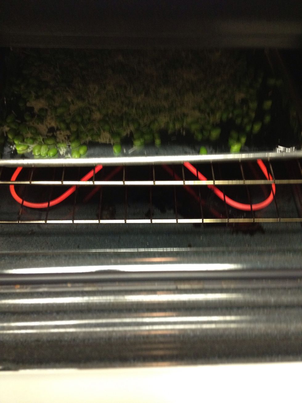 Place in oven for 15 minutes or until cheese is golden and crispy