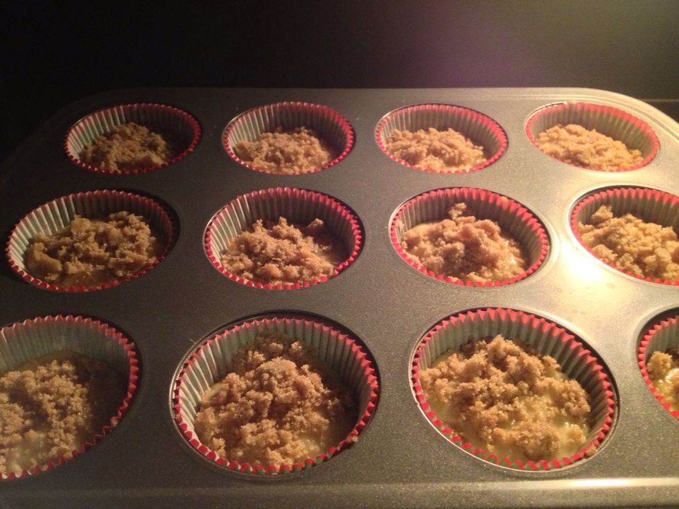 Place in oven for 18-20 minutes.