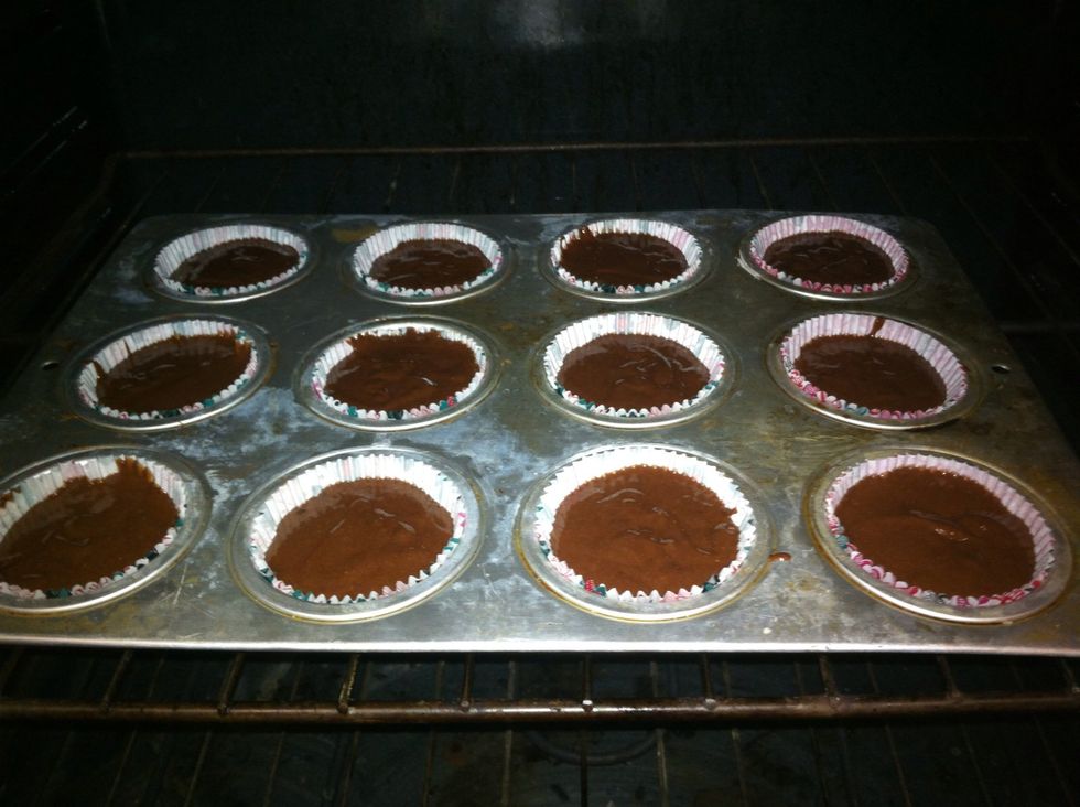 Place in oven for aprox 15-20 minutes.