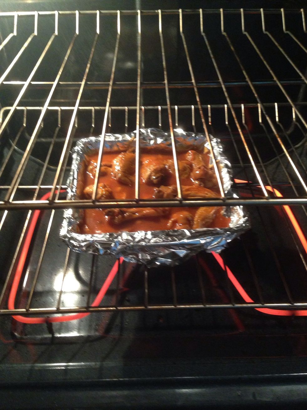 Place in oven n bake to your liking I like mine crisp.... Hope u enjoy