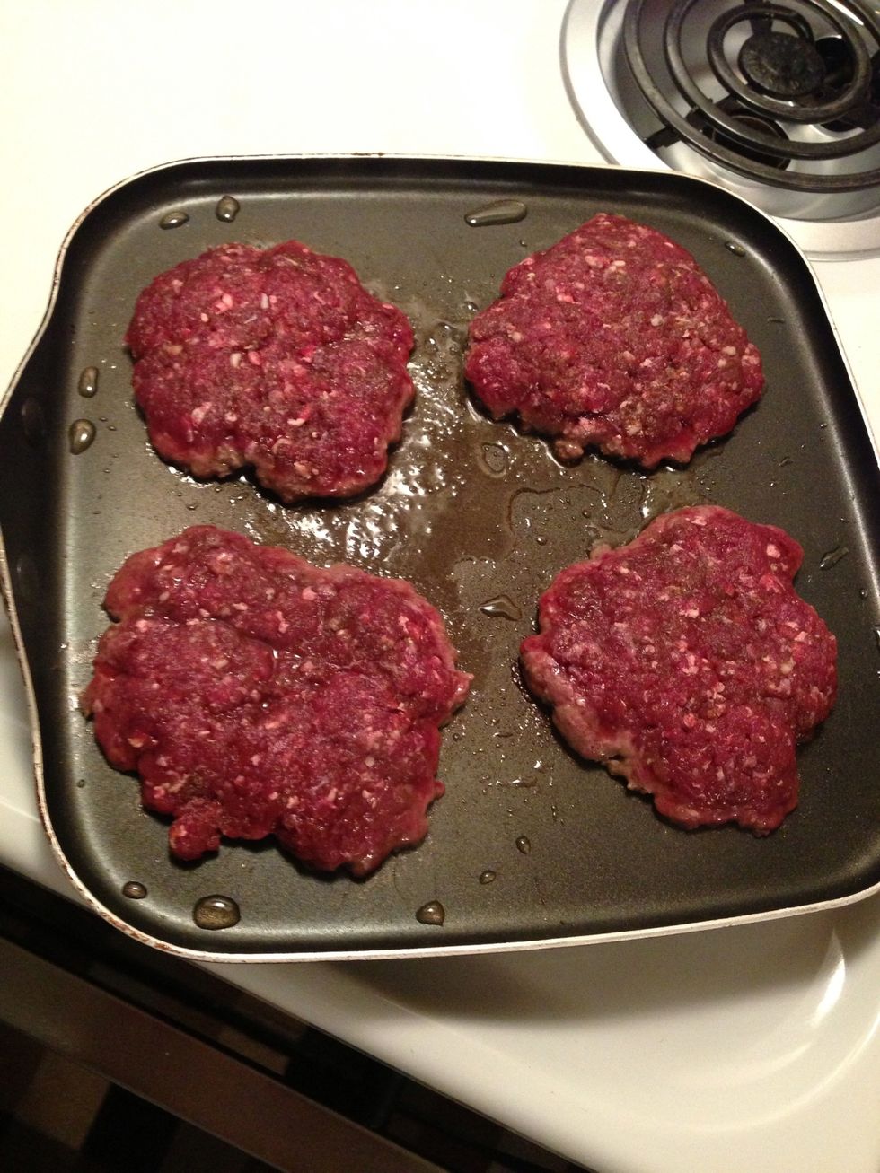 Place in pan. Cook for 5-6 minutes on each side or until juices run clear.