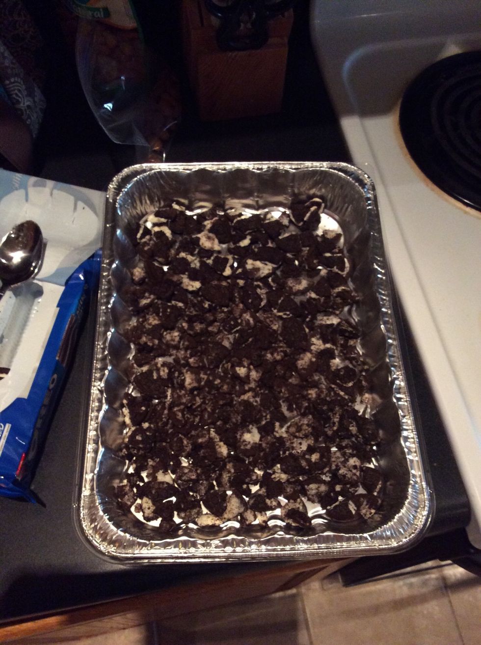 Place in the bottom of the pan