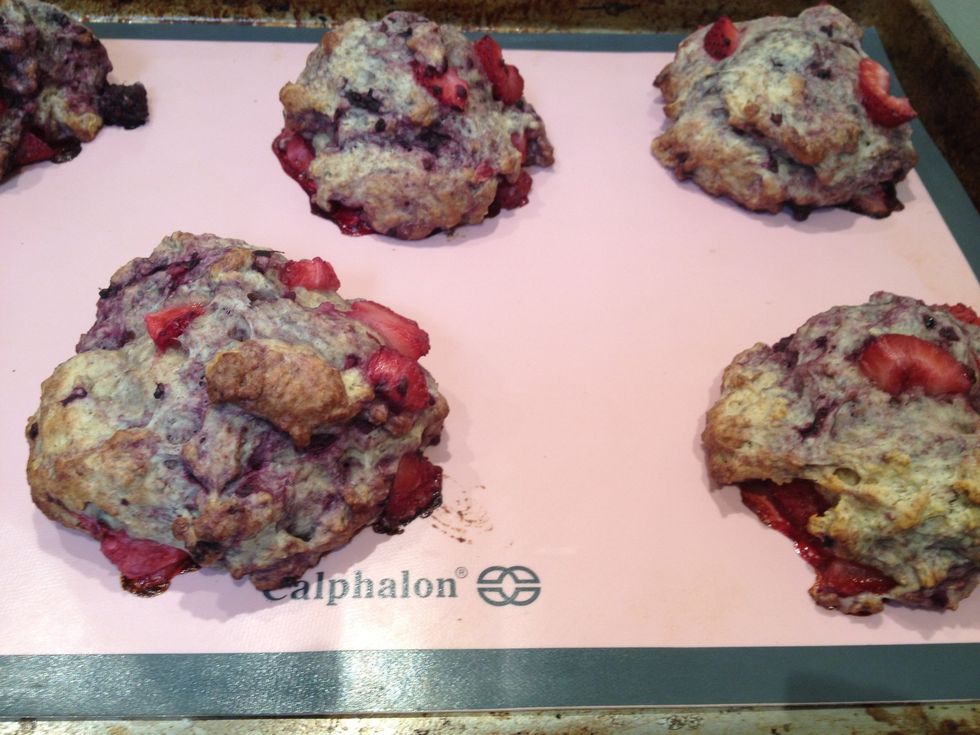 Place in the oven and cook for about 18 minutes.