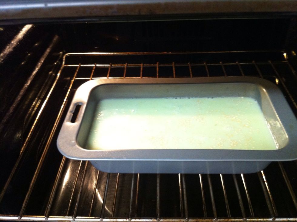 Place in the oven