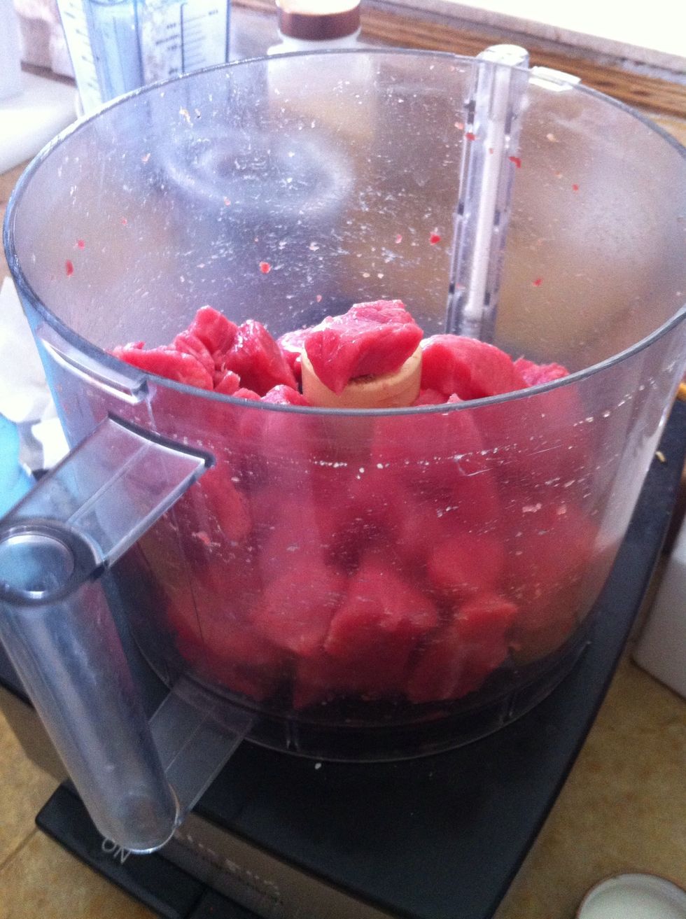 Place in your cuisinart...