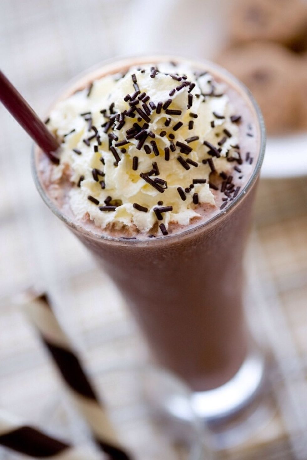 Place ingredients into a blender or milkshake maker. Combine the ice cream ,cocoa and chocolate syrup.