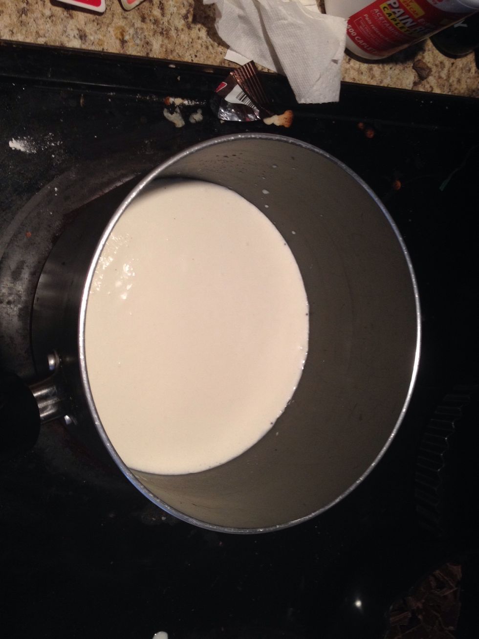 Place into a pan