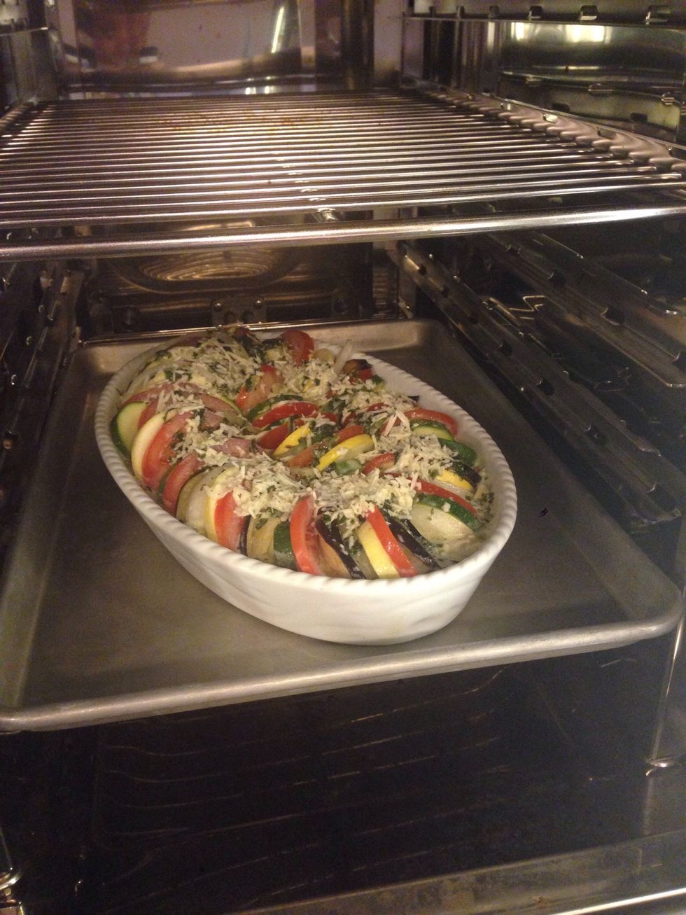 Place into a preheated 350F (177C) oven.