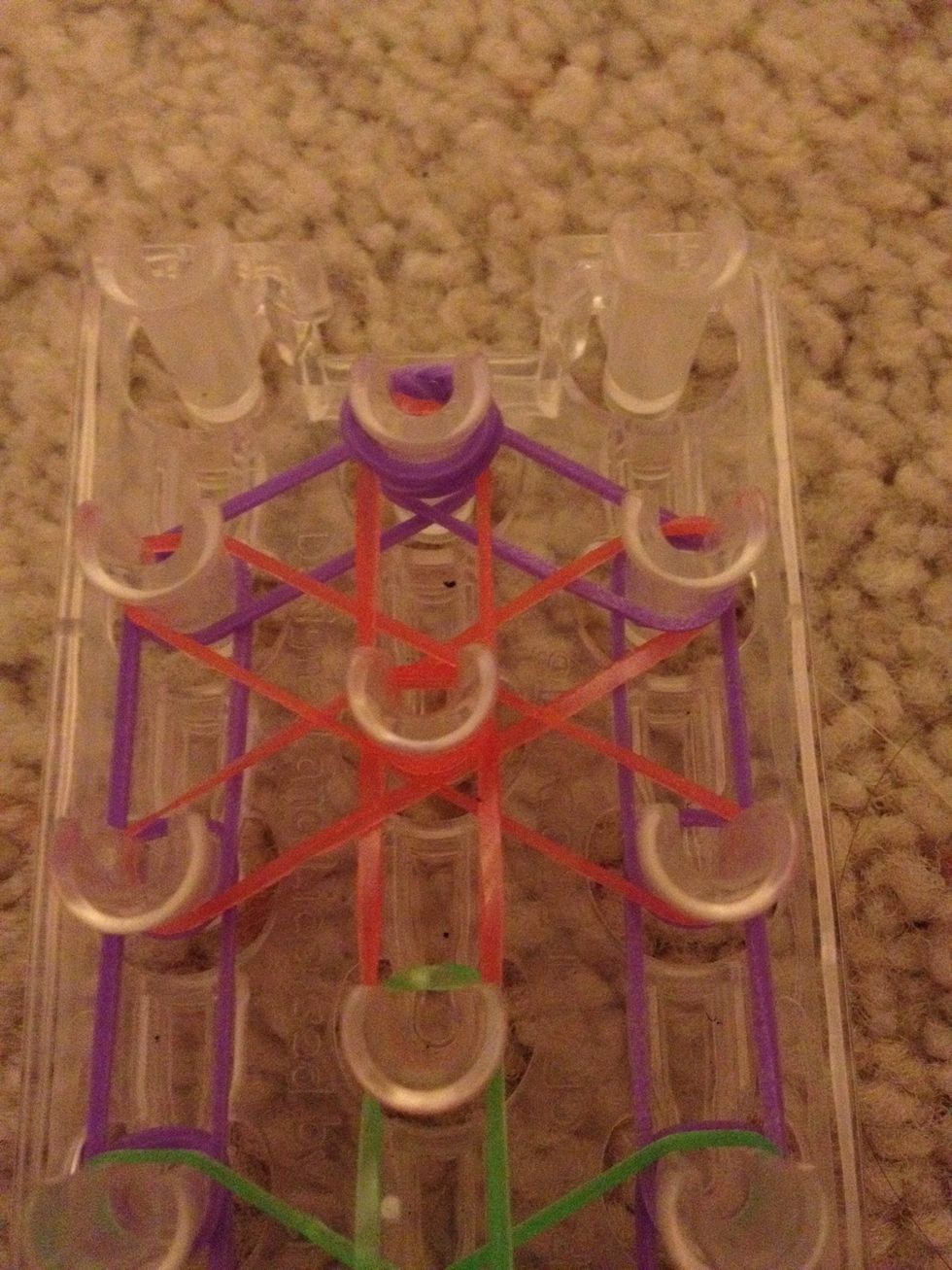 Place it at the very top in the middle