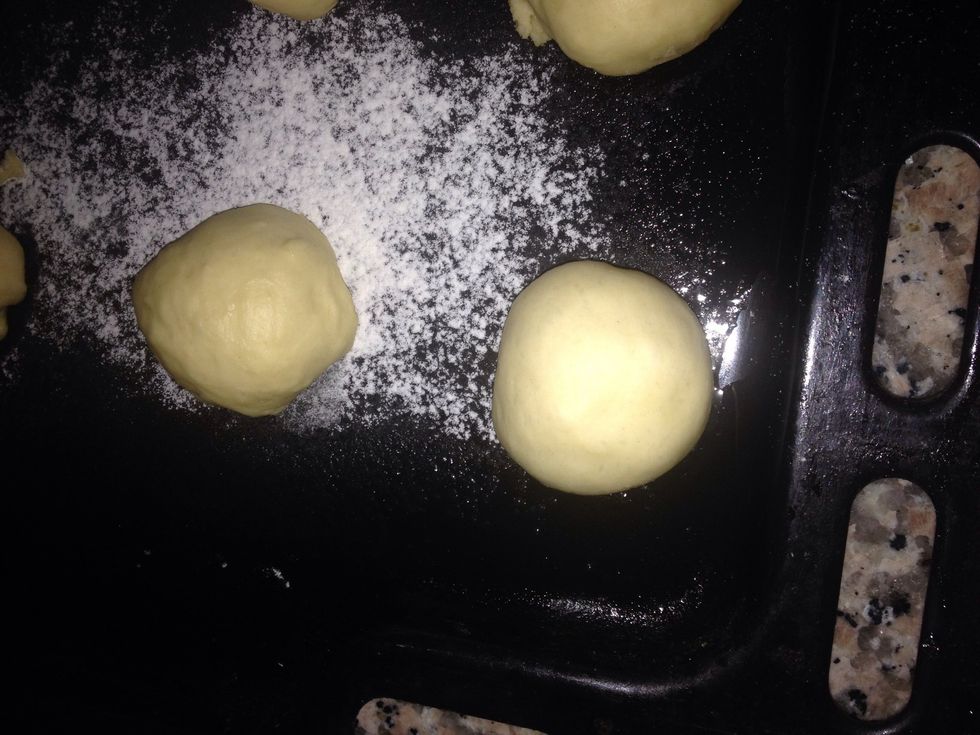 Place it in the baking sheet