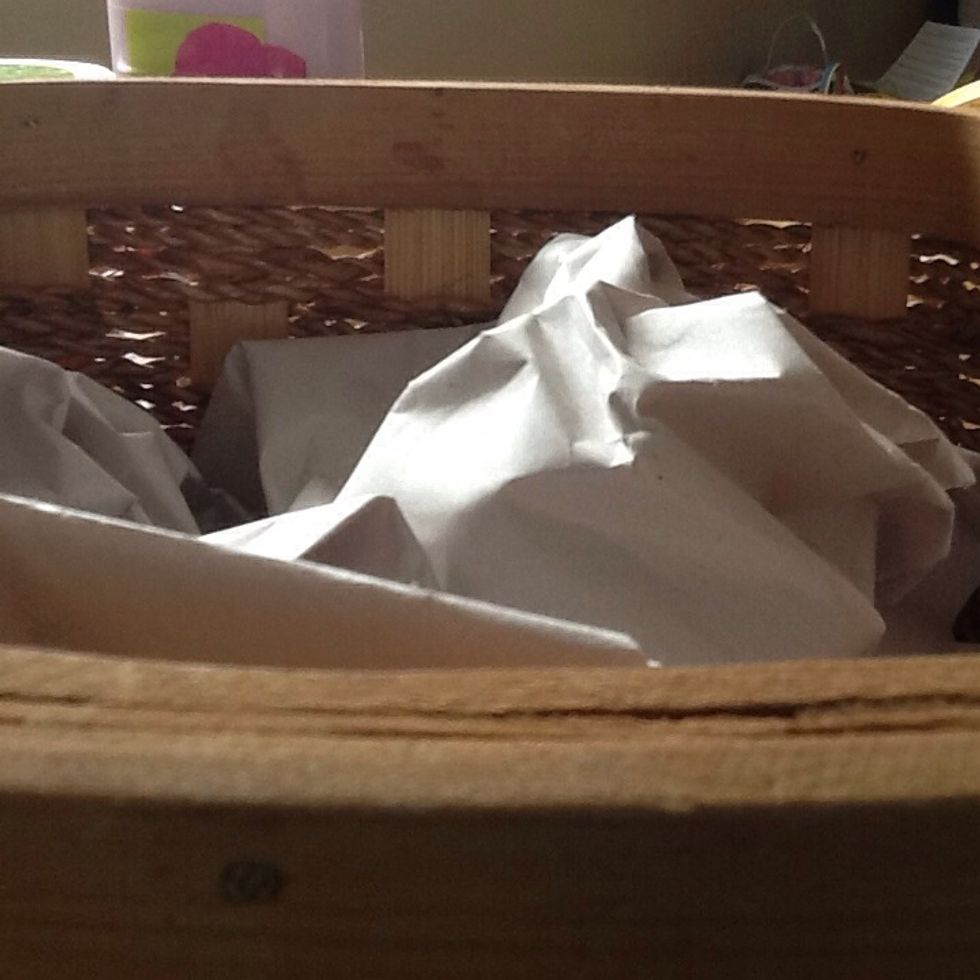 Place it in the basket