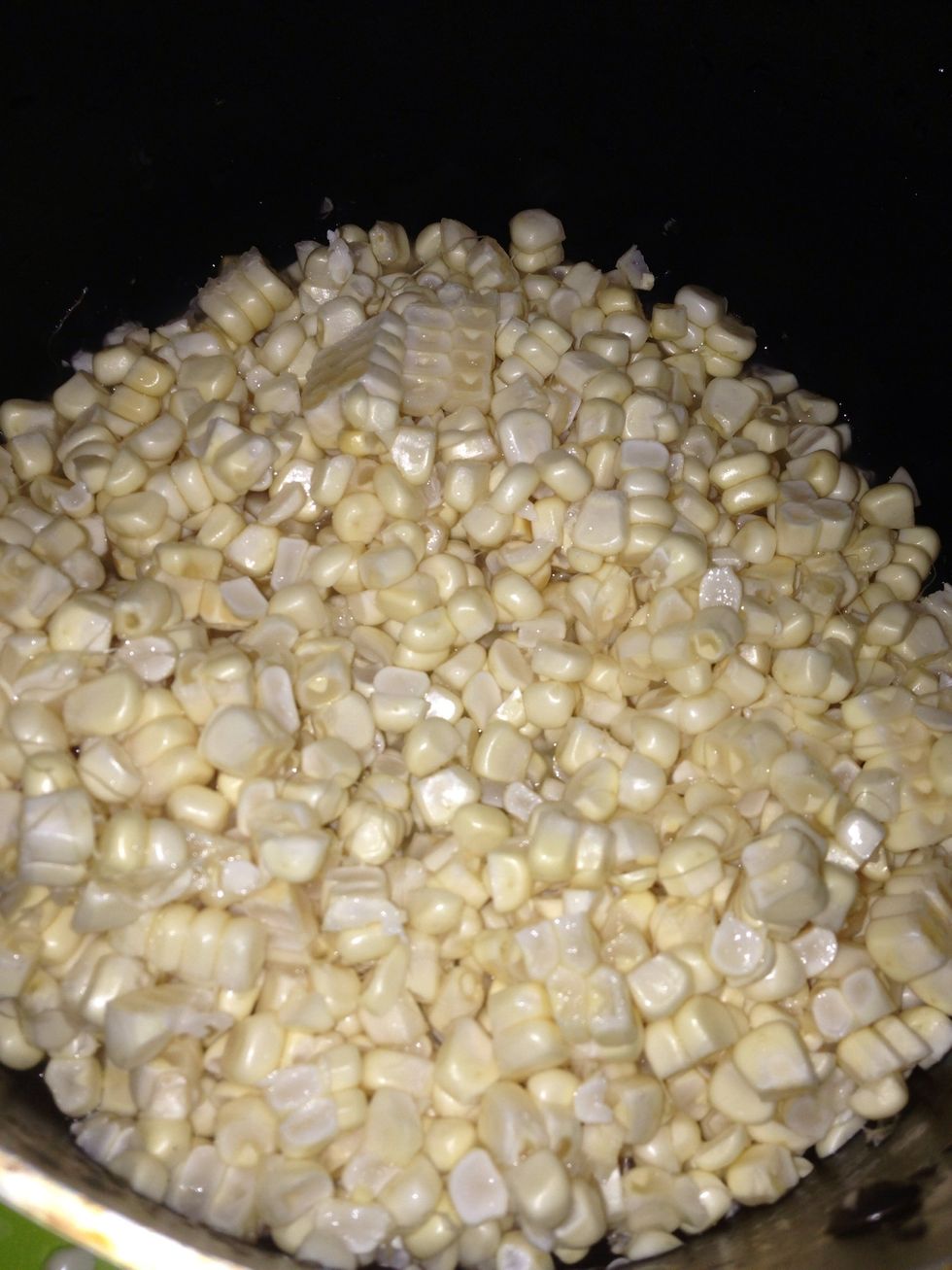 Place it inside the pot