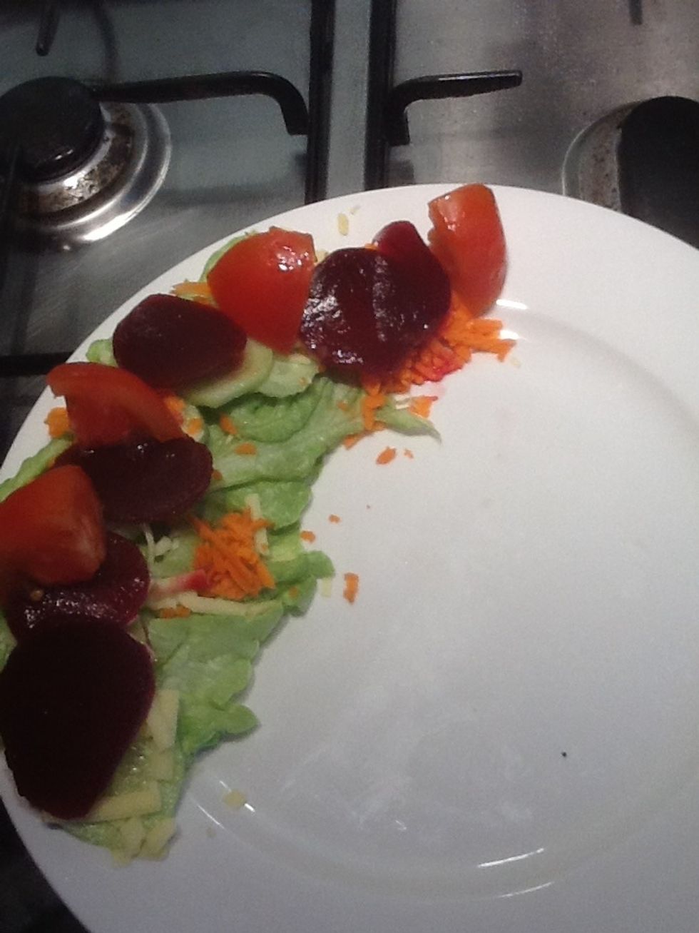 Place it like so, looks good