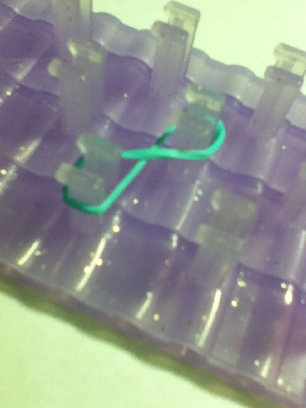 Place it on the loom like so.