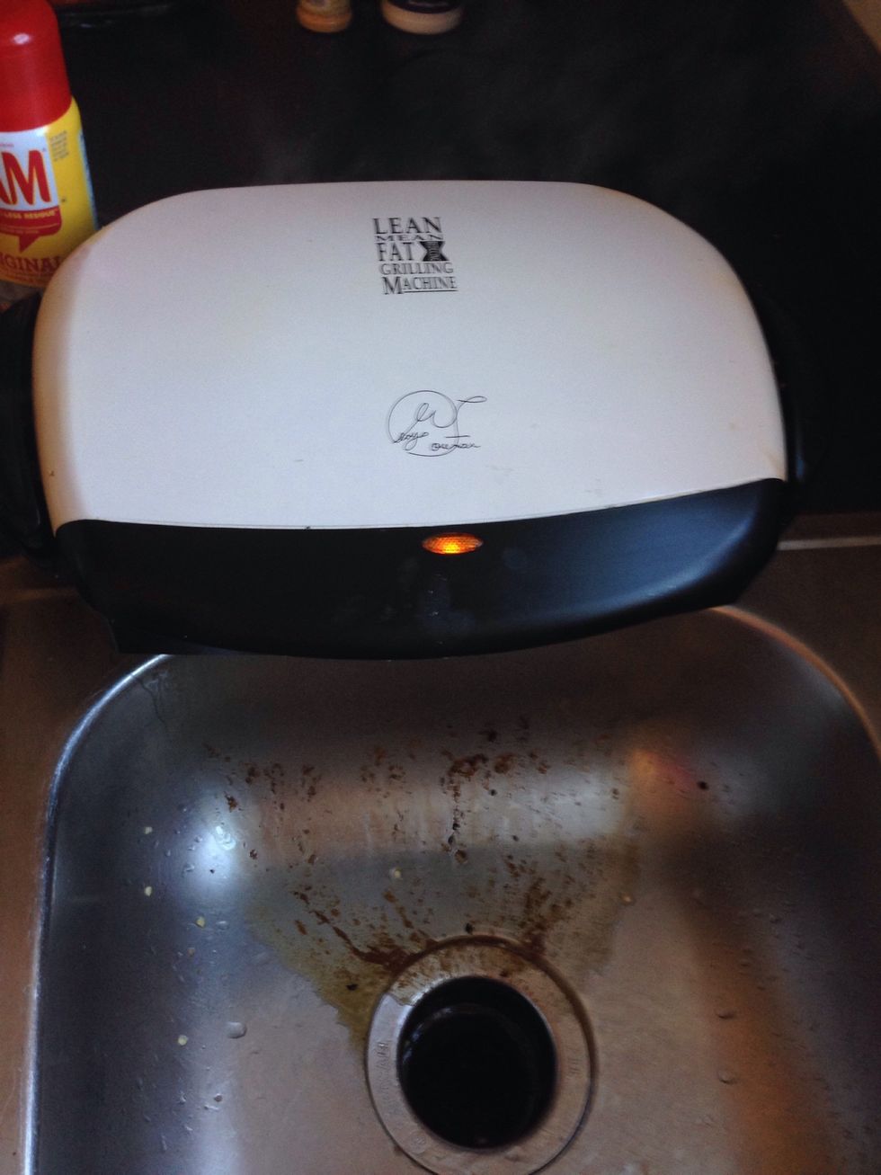 Place it so it drips directly into your sink.