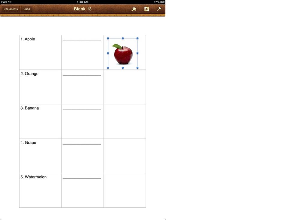 Place it then select it.