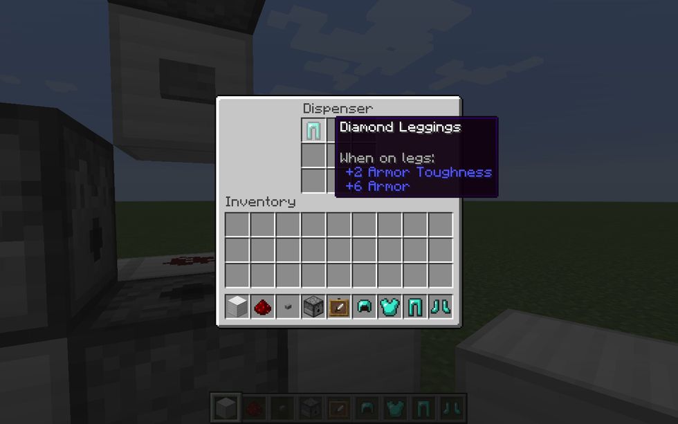 Place leggings in the right dispenser.