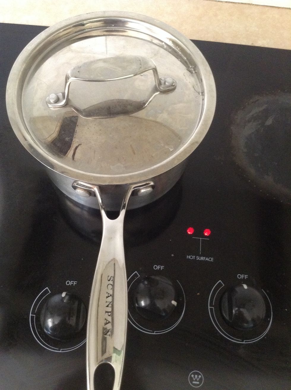 Place lid on and let it gently simmer until it starts to boil