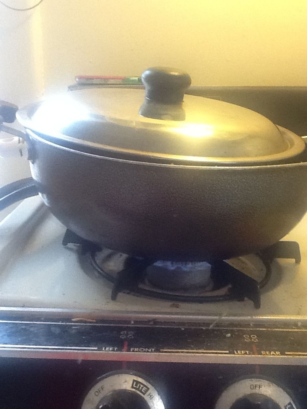 Place lid