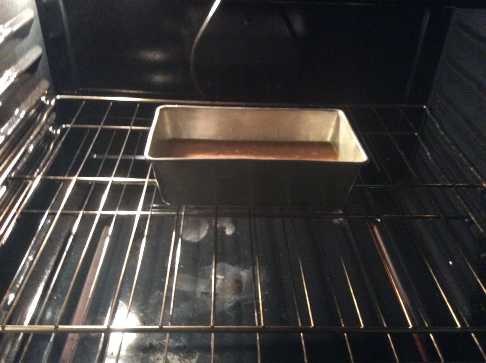 Place load in the oven for 55mins