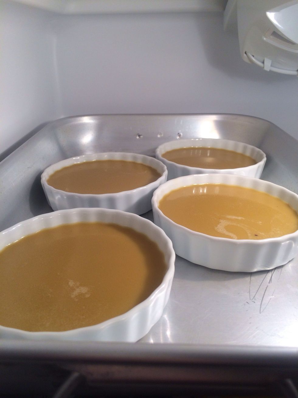 Place on an empty sheet or roasting pan and refrigerate several hours or overnight.