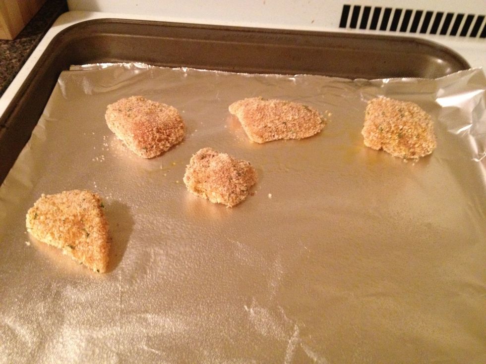 Place on baking sheet