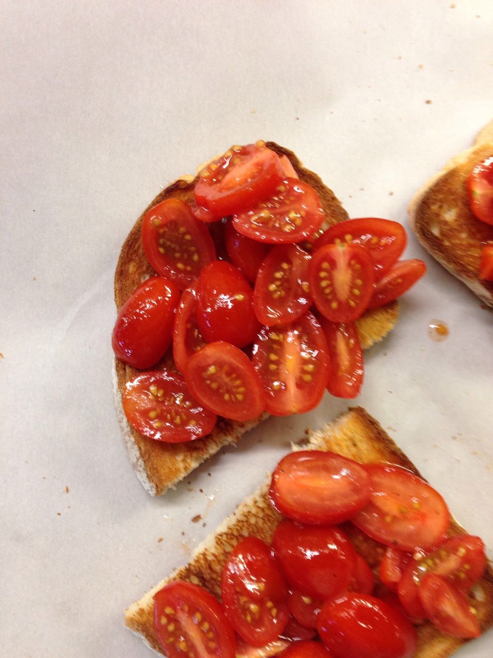 Place on bread