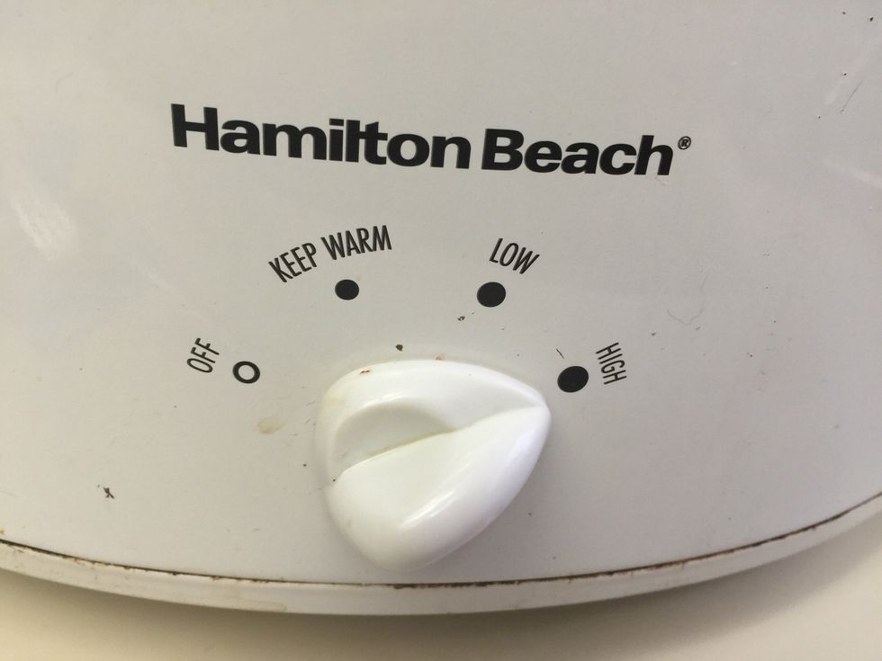 Place on high for 1 hour.