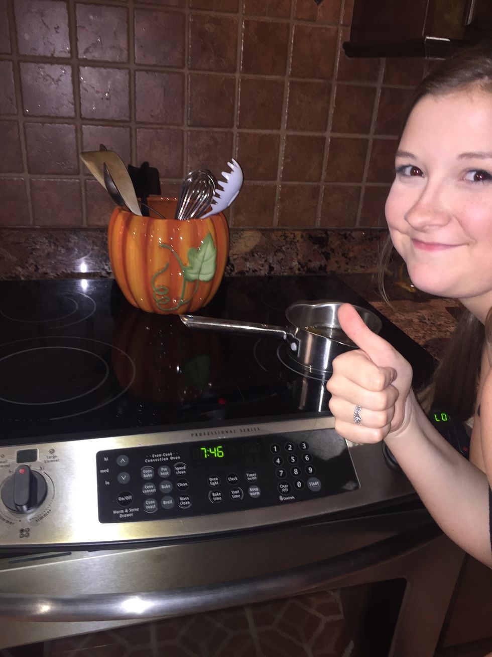 Place on oven to add some design!