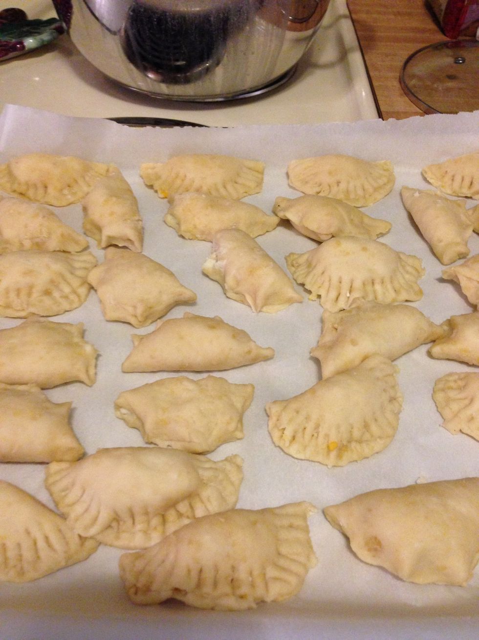 Place on parchment paper on a baking sheet and freeze. Cool or store as you normally would!
