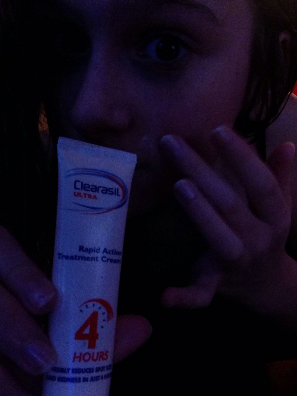 Place on spot cream